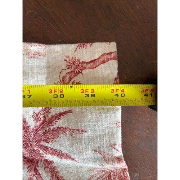 VTG The Four Continents French Toile Drape Curtains Pinch Pleated 82 inches long - Picture 15 of 16